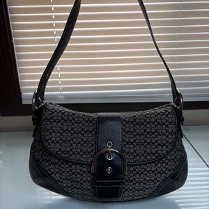 Coach Black & Grey Soho 6808